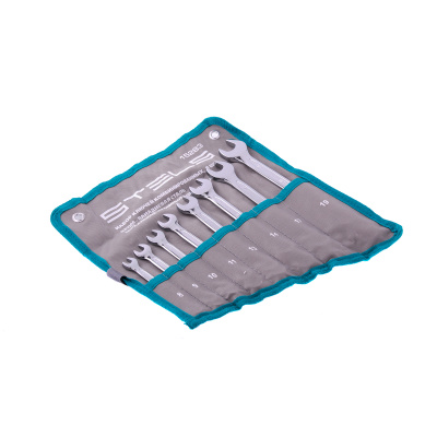 Набор ключей комбинированных 8 шт, 8-19 мм,  антислип Stels по ценам производителя в Уфе с доставкой по всей России