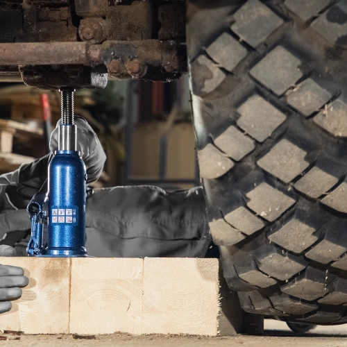 Домкрат гидравлический бутылочный, 8 т, h подъема 222-447 мм Stels по ценам производителя в Уфе с доставкой по всей России