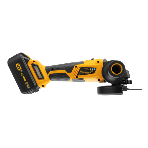 Машина углошлифовальная аккумуляторная бесщет. BLG-IB-18-125-4, Li-ion, 18 В Denzel по ценам производителя в Уфе с доставкой по всей России