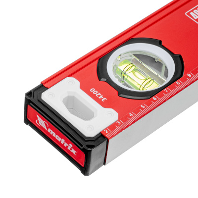 Уровень алюминиевый, фрезерованный, 3 глазка, 400 мм Matrix по ценам производителя в Уфе с доставкой по всей России