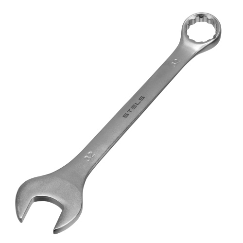 Набор ключей комбинированных 6-32 мм, 26 шт, CrV, матовый хром Stels по ценам производителя в Уфе с доставкой по всей России