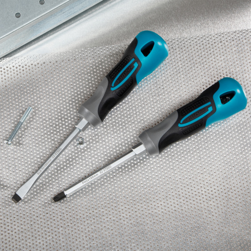 Набор отверток комбинированный 2 шт, S2, трехкомпонентная рукоятка Gross по ценам производителя в Уфе с доставкой по всей России