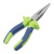 Длинногубцы прямые, 160 мм, двухкомпонентные рукоятки Сибртех по ценам производителя в Уфе с доставкой по всей России
