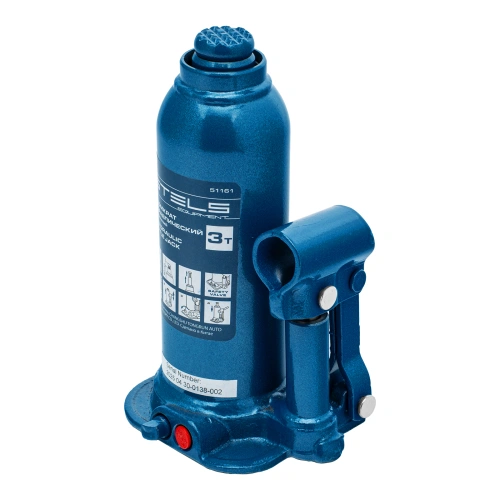 Домкрат гидравлический бутылочный, 3 т, h подъема 188-363 мм Stels по ценам производителя в Уфе с доставкой по всей России