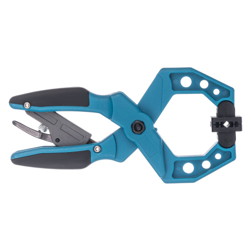 Струбцина клещеобразная 1-1/2, пластиковый корпус, храповой механизм жесткой фиксации, 38 мм Gross по ценам производителя в Уфе с доставкой по всей России