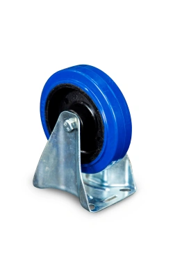 Колесо неповоротное из эластичной резины MW100 125 мм по ценам производителя в Уфе с доставкой по всей России