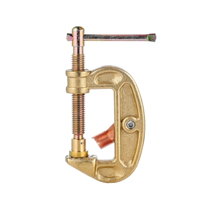 Клемма заземления КЗ-33 (струбцина) купить в Москве с доставкой по всей России | ProtosMarket.ru