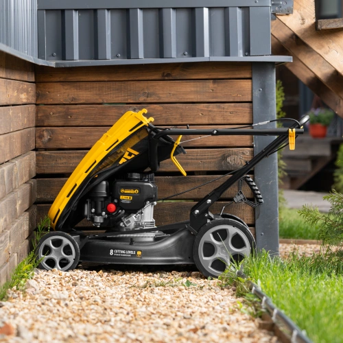 Газонокосилка бензиновая GLR-510SP-ZS, 171 см3, ширина 51 см, привод, травосборник 65 л Denzel по ценам производителя в Уфе с доставкой по всей России