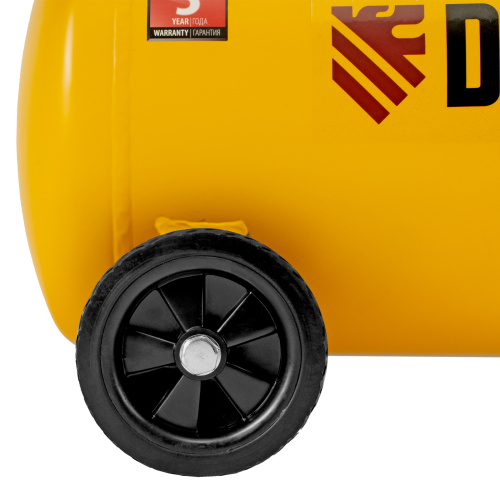 Компрессор воздушный DLC1300/24 безмасляный 1.3 кВт, 24 литра, 206 л/мин Denzel по ценам производителя в Уфе с доставкой по всей России