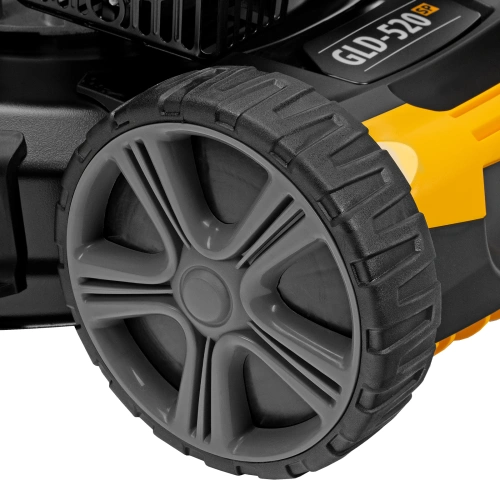 Газонокосилка бензиновая GLD-520SP, 196 куб.см, ширина 52 см, привод, 7 уровней,травосборник 60 л Denzel по ценам производителя в Уфе с доставкой по всей России