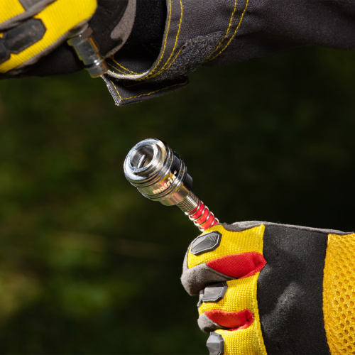 Шланг спиральный воздушный, 15 м, с быстросъемными соединениями Matrix по ценам производителя в Уфе с доставкой по всей России