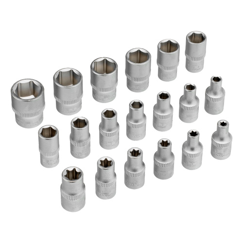 Набор инструментов, 1/4", CrV, пластиковый кейс 57 предметов Stels по ценам производителя в Уфе с доставкой по всей России