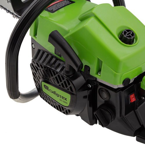 Пила цепная бензиновая БП-5850, 58 см3, шина 50 см, шаг 0.325, паз 1,5 мм, 76 звеньев Сибртех по ценам производителя в Уфе с доставкой по всей России