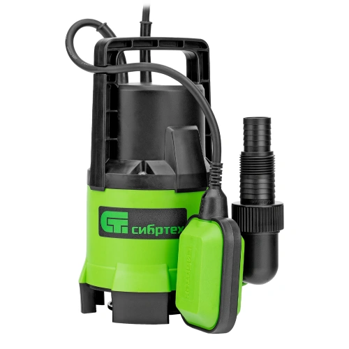 Дренажный насос для грязной воды СДН450-35, 450 Вт, напор 5.5 м, 8000 л/ч Сибртех по ценам производителя в Уфе с доставкой по всей России