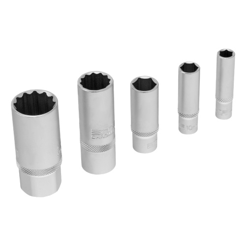 Набор торцевых головок с трещоткой, 1/2" и 1/4", 68 предметов Stels по ценам производителя в Уфе с доставкой по всей России