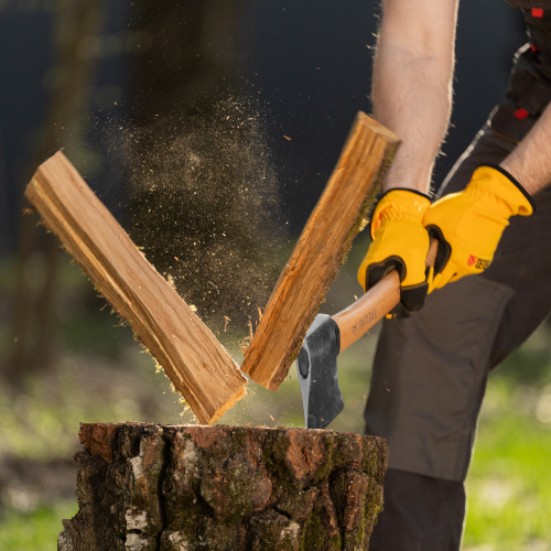 Топор кованый, 680 г, американский тип, буковая рукоятка, 360мм, EFP Denzel по ценам производителя в Уфе с доставкой по всей России