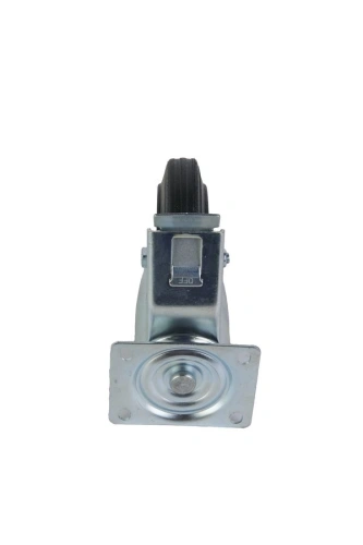 Колесо поворотное усиленное резина SRCB 80 200 мм с тормозом по ценам производителя в Уфе с доставкой по всей России