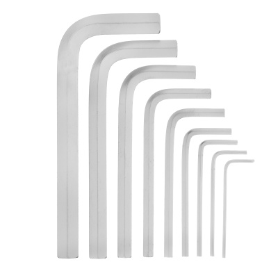 Набор ключей имбусовых HEX, 2-12 мм, CrV, 9 шт, короткие с сатинированным покрытием Matrix по ценам производителя в Уфе с доставкой по всей России