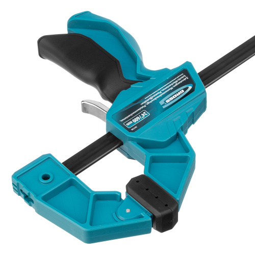 Струбцина реечная, быстрозажимная, пистолетного типа, пошаговый механизм, пластиковый корпус, 600мм Gross по ценам производителя в Уфе с доставкой по всей России