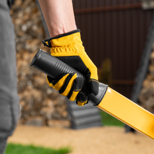 Тачка строительная, усиленная, объем 140 л, 250 кг, двухколесная, колесо 15х6.00-6 Denzel по ценам производителя в Уфе с доставкой по всей России