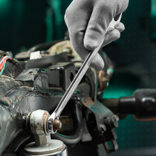 Ключ комбинированный, 16 мм, CrV, антислип Stels по ценам производителя в Уфе с доставкой по всей России