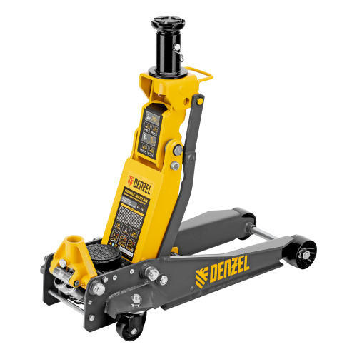 Домкрат гидравлический подкатной, 2/3 т, 98-770 мм, быстрый подъем, низ. подхват, проф, SUV Denzel по ценам производителя в Уфе с доставкой по всей России