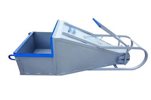 Бадья для бетона «Туфелька» 2,0 с двухчелюстным затвором и шестеренчатым приводом по ценам производителя в Уфе с доставкой по всей России