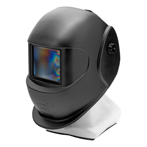 Маска сварщика ЕВРО, пластик, стекло 110 х 90 мм, ГОСТ Р 12.4.238-2007 Сибртех по ценам производителя в Уфе с доставкой по всей России