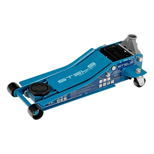 Домкрат гидравлический подкатной, быстрый подъем, 3т Low Profile Quick, 75-515 мм, профессиональный Stels по ценам производителя в Уфе с доставкой по всей России