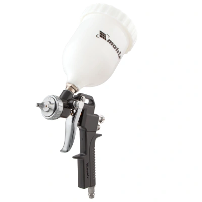 Набор пневмоинструмента, 5 предметов, быстросъемное соединение, краскораспылитель с верхним бачком Matrix по ценам производителя в Уфе с доставкой по всей России