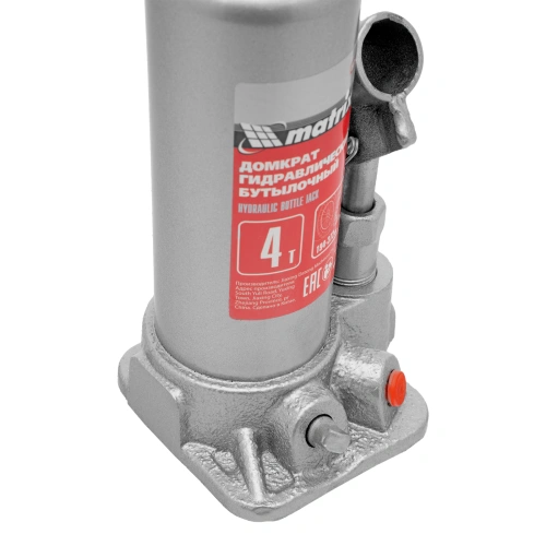 Домкрат гидравлический бутылочный, 4 т, высота подъема 194-372 мм, в пластиковый кейсе Matrix по ценам производителя в Уфе с доставкой по всей России