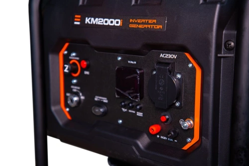 Генератор бензиновый инверторный 2,0 кВт 220В 12 л с электростартером TOR KM2000i по ценам производителя в Уфе с доставкой по всей России