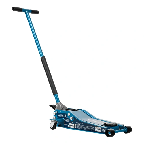 Домкрат гидравлический подкатной 3 т, быстрый подъем, Low profile quick lift, 75-505 мм, профессиональный STELS по ценам производителя в Уфе с доставкой по всей России