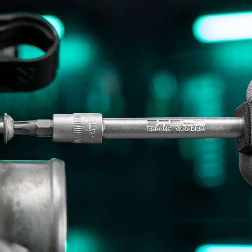 Набор инструментов, 1/4", CrV, пластиковый кейс 57 предметов Stels по ценам производителя в Уфе с доставкой по всей России