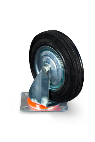 Колесо поворотное резина SC 80 200 мм (N) по ценам производителя в Уфе с доставкой по всей России
