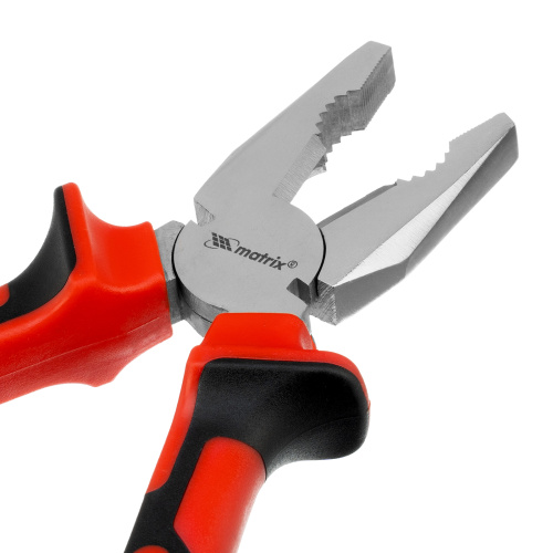 Плоскогубцы Nickel, никелированные 200 мм, двухкомпонентные рукоятки Matrix по ценам производителя в Уфе с доставкой по всей России