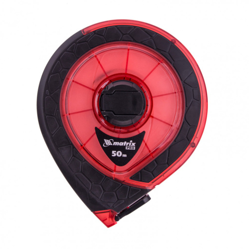 Рулетка геодезическая 50 м х 15 мм, закрытый корпус, фибергласовая лента, двусторонняя шкала, Pro Matrix по ценам производителя в Уфе с доставкой по всей России