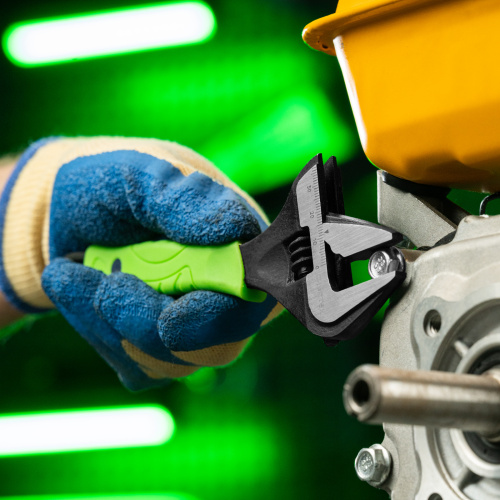 Ключ разводной, 200 мм, тонкие губки, фосфатированый Сибртех по ценам производителя в Уфе с доставкой по всей России