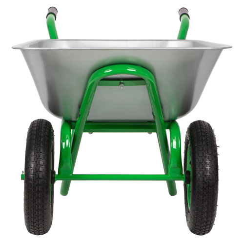 Тачка садово-строительная 2-х колесная, грузоподъемность 230 кг, объем 90 л Сибртех по ценам производителя в Уфе с доставкой по всей России