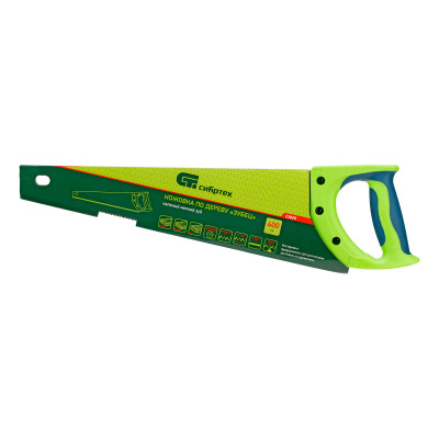 Ножовка по дереву"Зубец" для точных пильных работ, 400 мм, каленый зуб 2D, 14 TPI, двухкомпонентная рукоятка Сибртех по ценам производителя в Уфе с доставкой по всей России