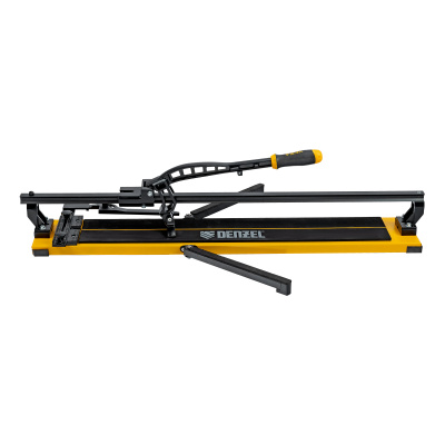Плиткорез рельсовый 1000х16мм, каретка на подш., стальная станина, усил. рукоятка-пенал Denzel по ценам производителя в Уфе с доставкой по всей России