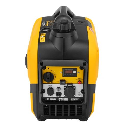 Генератор инверторный GS-2200iS, 2,2 кВт, 230 В, закрытый корпус, ручной старт DENZEL по ценам производителя в Уфе с доставкой по всей России