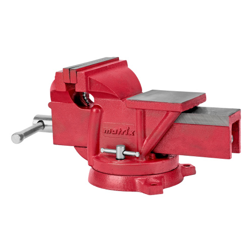 Тиски слесарные, 125 мм, поворотные, с наковальней Matrix по ценам производителя в Уфе с доставкой по всей России