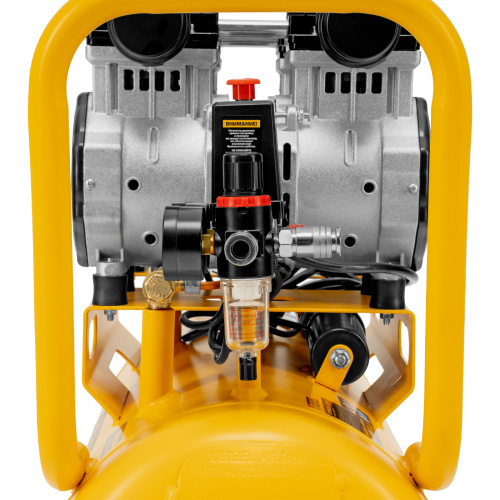 Компрессор безмасляный, малошумный DLS 2200/50, 2200 Вт, 2x1100, 50 л, 380 л/мин Denzel по ценам производителя в Уфе с доставкой по всей России