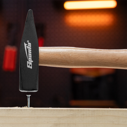 Молоток слесарный, 500 г, квадратный боек, деревянная рукоятка Sparta по ценам производителя в Уфе с доставкой по всей России