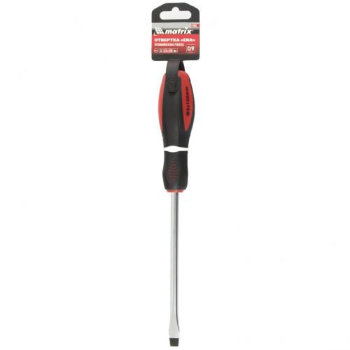 Отвертка "Era", SL8 х 150 мм, CrV, трехкомпонентная рукоятка Matrix по ценам производителя в Уфе с доставкой по всей России