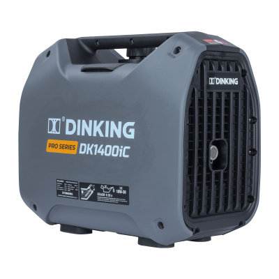 Генератор бензиновый инверторный Dinking DK1400iC (1,4 кВт, 230В/50 Гц, DK 145F/P-1, бак 2.5л) по ценам производителя в Уфе с доставкой по всей России