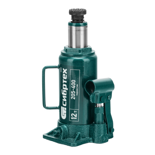 Домкрат гидравлический бутылочный, 12 т, 205-400 мм Сибртех по ценам производителя в Уфе с доставкой по всей России