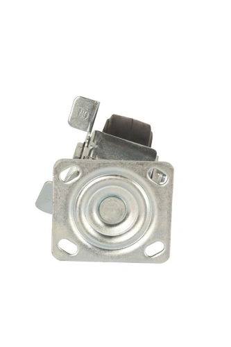 Колесо большегрузное поворотное SCdb 42 100 мм обрезиненное с тормозом (N) по ценам производителя в Уфе с доставкой по всей России