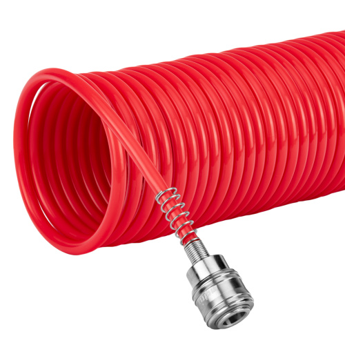 Шланг спиральный воздушный, 15 м, с быстросъемными соединениями Matrix по ценам производителя в Уфе с доставкой по всей России